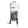 Nedis COTH23005GY30 félprofi audio kábel, 6,35mm mono jack dugó - dugó, hossz 3m, rugalmas