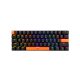 Baracuda DOLPHIN-B/BL-US, BGK-03121B/BL-US, fekete mechanikus gamer billentyűzet kék kapcsolóval, angol