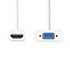 Nedis CCGB34900WT02 HDMI - VGA adapter