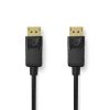 Nedis CCGB37014BK20 DisplayPort 1.4 kábel, display port dugó - display port dugó, 8K@60Hz, 2m