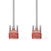 Nedis CCGL85230GY50 UTP Cat6 patch kábel, RJ45 aranyozott érintkezők, hossz 5m