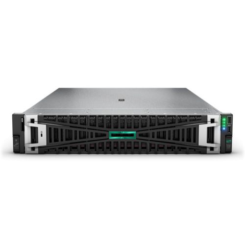 HPE rack szerver ProLiant DL380 Gen11, Intel Xeon-S 12C 4510 2.40GHz, 2x32GB, 2x480GB SSD, 8SFF, MR408i-o, 2x1000W