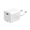COLORWAY AC töltő GaN Mini, CW-CHS052PD-WT 25W PD port PPS USB-C fehér