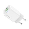 COLORWAY AC töltő GaN Mini CW-CHS053PD-WT 30W PD port PPS USB (Type-C PD + USB QC4.0) fehér