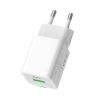 COLORWAY AC töltő GaN Mini CW-CHS053PD-WT 30W PD port PPS USB (Type-C PD + USB QC4.0) fehér
