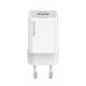 COLORWAY AC töltő GaN Mini CW-CHS055PD-WT 35W PD port PPS USB (Type-C PD + USB QC4.0) fehér