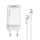 COLORWAY AC töltő GaN Mini CW-CHS055PDC-WT 35W PD port PPS USB (Type-C PD + USB QC4.0) kábel Type-C