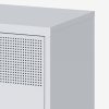 Flexispot fém tárolószekrény, 100×40 cm, magasság 64 cm, Fehér