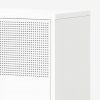 Flexispot fém tárolószekrény, 100×40 cm, magasság 120 cm, Fehér
