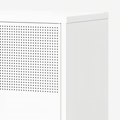 Flexispot fém tárolószekrény, 100×40 cm, magasság 120 cm, Fehér