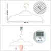 SONGMICS Bársony Hatású Fogas, 42.7*22*0.6 cm, ABS Anyagból, Fehér-Rózsaszín