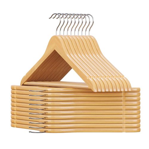 SONGMICS Fogas, 44.5*23*1.2 cm, Juharfa Anyagból,  Natúr