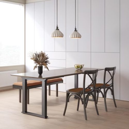 FLEXISPOT E2Q négylábú elektromos magasságállítható íróasztal láb, Fekete, 2 motorral, 150kg teherbírással