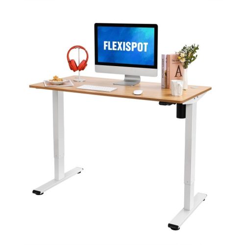 FLEXISPOT EG elektromos állítható íróasztal, 120×60 cm, Juhar