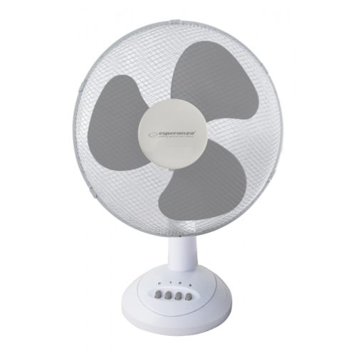 Esperanza Chinook Asztali Ventilátor, 30 cm Átmérő, Fehér-Szürke