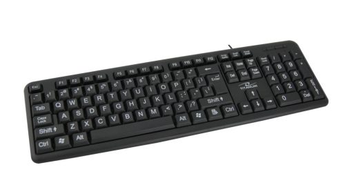 ESPERANZA TK102 PS/2 Vezetékes Billentyűzet, Fekete