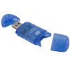 ESPERANZA TA101B Usb 2.0 Sdhc Kártyaolvasó, Kék