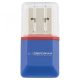 ESPERANZA EA134B Microsd Kártyaolvasó Usb2.0, Kék