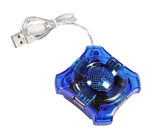 ESPERANZA EA150B Star 4 Portos USB 2.0 Hub, Kék