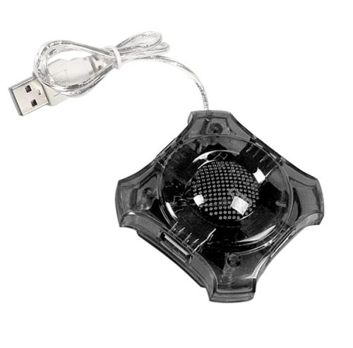 ESPERANZA EA150K Star 4 Portos USB 2.0 Hub, Fekete