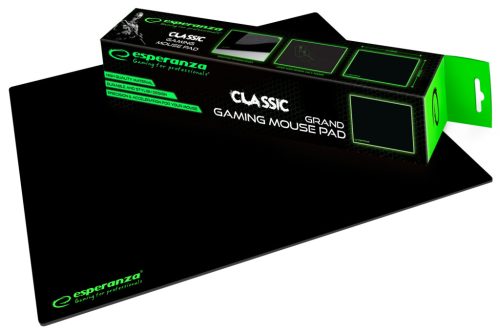 ESPERANZA EA146K Classic Gamer Egérpad, Fekete