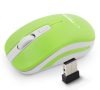 ESPERANZA EM126WG Uranus 4D Vezeték Nélküli Egér 2.4Ghz, Usb, Fehér-Zöld