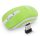 ESPERANZA EM126WG Uranus 4D Vezeték Nélküli Egér 2.4Ghz, Usb, Fehér-Zöld