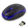 ESPERANZA TM116B Vulture 3D USB Vezeték Nélküli 2,4 GHz-es Optikai Egér, Fekete/Kék