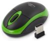 ESPERANZA TM116G Vulture 3D USB Vezeték Nélküli 2,4 GHz-es Optikai Egér, Fekete/Zöld
