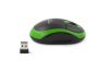 ESPERANZA TM116G Vulture 3D USB Vezeték Nélküli 2,4 GHz-es Optikai Egér, Fekete/Zöld