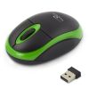 ESPERANZA TM116G Vulture 3D USB Vezeték Nélküli 2,4 GHz-es Optikai Egér, Fekete/Zöld