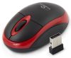 ESPERANZA TM116R Vulture 3D USB Vezeték Nélküli 2,4 GHz-es Optikai Egér, Fekete/Piros