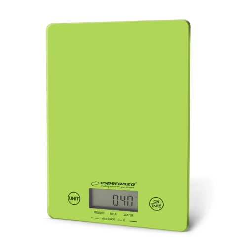 ESPERANZA EKS002G Lemon Digitális Konyhai Mérleg, Zöld