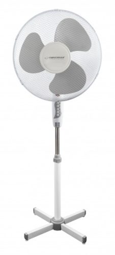 ESPERANZA EHF001WE Hurricane 40 cm Átmérőjű Ventilátor, Fehér/Szürke