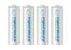 ESPERANZA EZA104W Újratölthető AA Elem, 2000 mAh Ni-MH, 4 db/Csomag, Fehér
