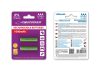 ESPERANZA EZA101G Újratölthető AAA Elem, 1000 mAh Ni-MH, 2 db/Csomag, Zöld