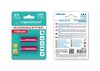 ESPERANZA EZA101R Újratölthető AAA Elem, 1000 mAh Ni-MH, 2 db/Csomag, Piros
