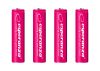 ESPERANZA EZA102R Újratölthető AAA Elem, 1000 mAh Ni-MH, 4 db/Csomag, Piros