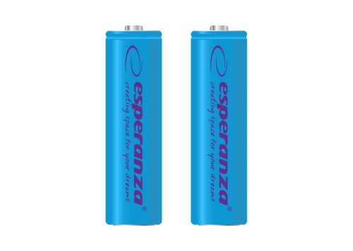 ESPERANZA EZA103B Újratölthető AA Elem, 2000 mAh Ni-MH, 2 db/Csomag, Kék