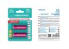 ESPERANZA EZA103R Újratölthető AA Elem, 2000 mAh Ni-MH, 2 db/Csomag, Piros