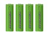 ESPERANZA EZA104G Újratölthető AA Elem, 2000 mAh Ni-MH, 4 db/Csomag, Zöld