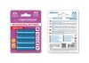 ESPERANZA EZA104B Újratölthető AA Elem, 2000 mAh Ni-MH, 4 db/Csomag, Kék