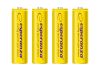 ESPERANZA EZA104Y Újratölthető AA Elem, 2000 mAh Ni-MH, 4 db/Csomag, Sárga