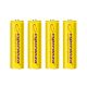 ESPERANZA EZA104Y Újratölthető AA Elem, 2000 mAh Ni-MH, 4 db/Csomag, Sárga