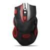 ESPERANZA EGM401KR Hawk Vezetékes Gamer Optikai Egér, Fekete/Piros