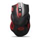 ESPERANZA EGM401KR Hawk Vezetékes Gamer Optikai Egér, Fekete/Piros