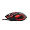 ESPERANZA EGM401KR Hawk Vezetékes Gamer Optikai Egér, Fekete/Piros