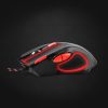 ESPERANZA EGM401KR Hawk Vezetékes Gamer Optikai Egér, Fekete/Piros