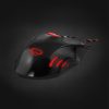 ESPERANZA EGM401KR Hawk Vezetékes Gamer Optikai Egér, Fekete/Piros