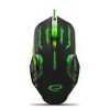 ESPERANZA EGM403G Apache Vezetékes Gamer Optikai Egér, Zöld